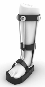 Photo of the CMT4J pressure-reducing customizable boot