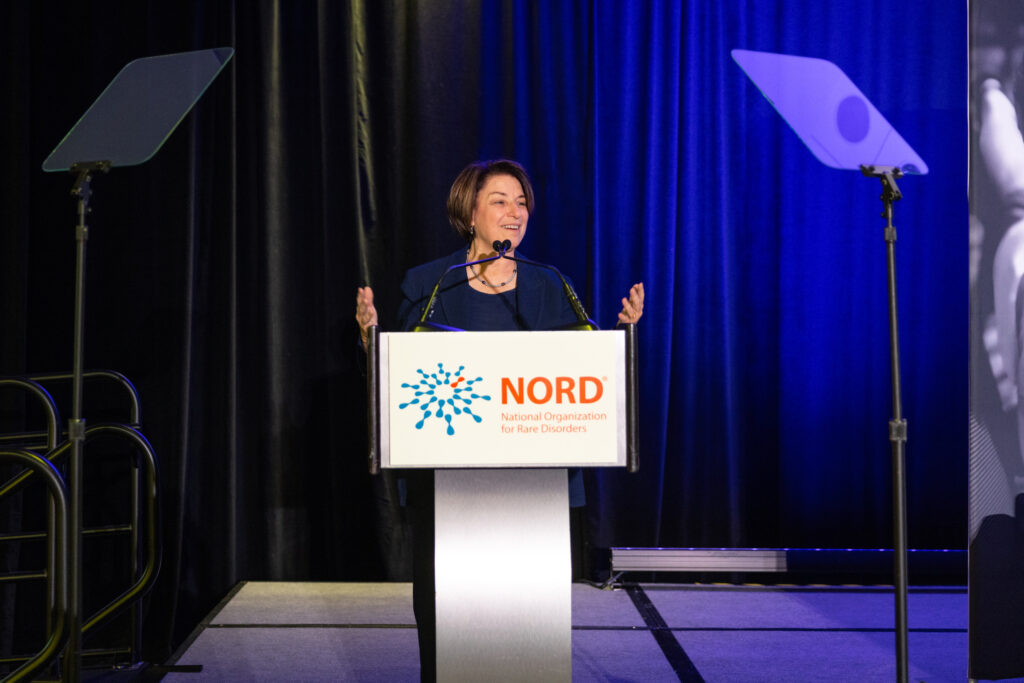 Senator Amy Klobuchar Joins Rare Disease Community at National Gathering